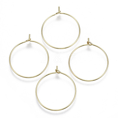 Brass Wine Glass Charms Rings KK-R112-037A-NF-1