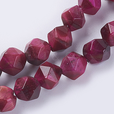 Dye Natural Gemstone Beads Strands G-XCP0007-01-1