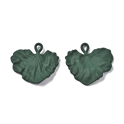 Spray Painted Alloy Pendants LS-PALLOY-T077-118B-RS-1
