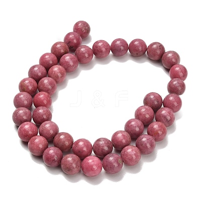 Natural Rhodonite Beads Strands G-F820-K06-10mm-1