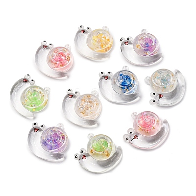 Luminous Transparent Acrylic Pendants TACR-P010-03-1