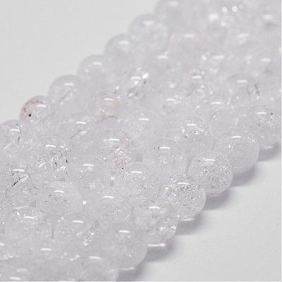 Natural Crackle Quartz Beads Strands G-D840-01-14mm-1
