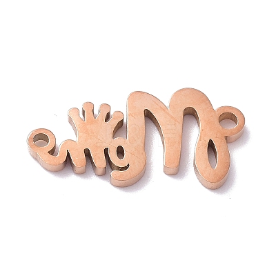 Mother's Day 304 Stainless Steel Pendants LS-STAS-C035-01RG-1