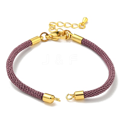 Nylon Cords Bracelet Makings Fit for Connector Charms AJEW-P116-02G-04-1