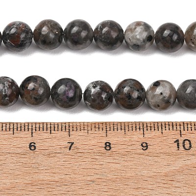 Natural Fluorescent Syenite Rock(Glow under UV Light) Beads Strands GG-NH0012-A01-8mm-1
