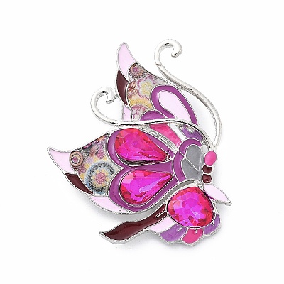 Alloy Enamel Brooch JEWB-C037-26B-P-1