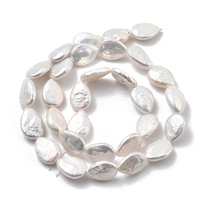Natural Baroque Keshi Pearl Beads Strands PEAR-P064-17A-01A-1