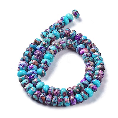 Synthetic Turquoise Beads Strands G-C034-02A-1