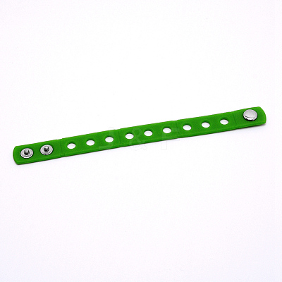 Kids Silicone Cord Bracelets BJEW-WH0011-02O-1