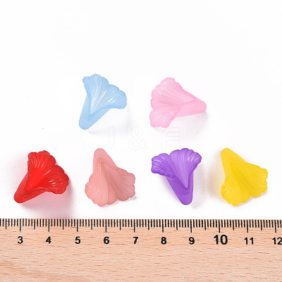 Transparent Acrylic Bead Caps PL551M-1