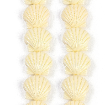 Synthetic Coral Dyed Carved Beads Strands CORA-K009-05B-01-1