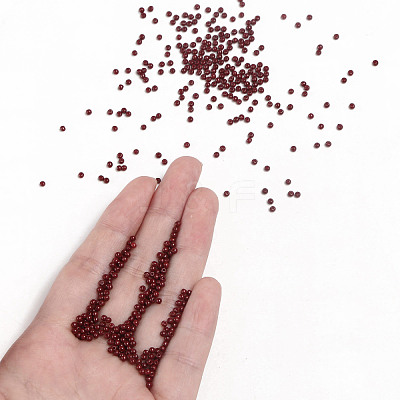 11/0 FGB Grade A Baking Paint Glass Seed Beads X-SEED-N001-A-1061-1