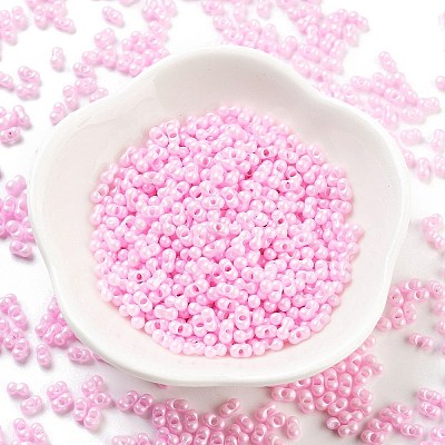 Opaque Colours Glass Seed Beads SEED-A033-06L-1