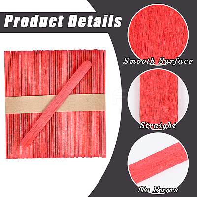 2 Sets Wood Craft Sticks DIY-CP0012-28B-1