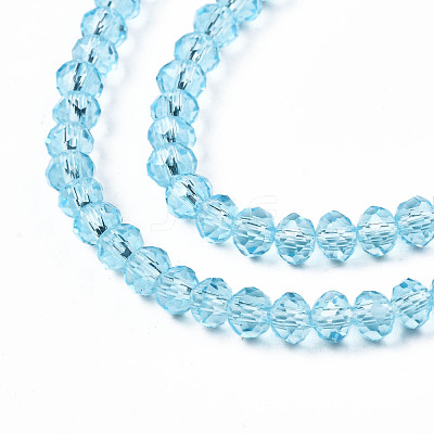 Glass Beads Strands EGLA-A034-T3mm-D28-1