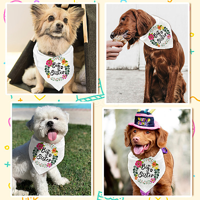 Cotton Dog's Kerchief AJEW-WH0503-005-1