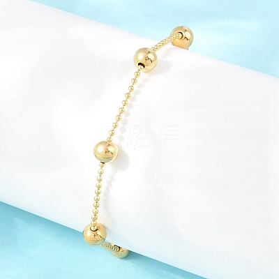 304 Stainless Steel Satellite Chain Bracelets BJEW-D458-01G-1