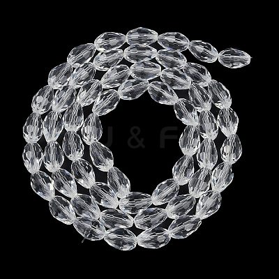 Transparent Glass Beads Strands EGLA-N013-T4mm-D01-1