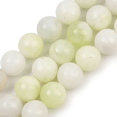 Natural New Jade Beads Strands G-K354-A01-01-1