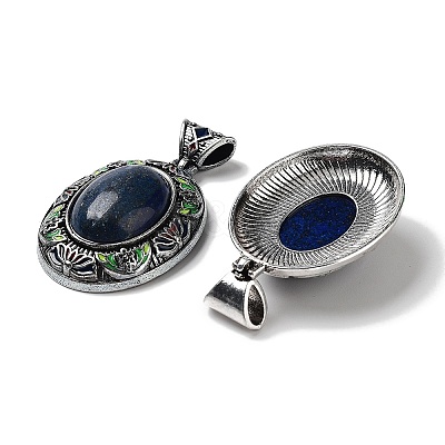 Natural Lapis Lazuli Pendants FIND-A041-01AS-02-1