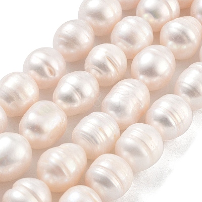 Natural Cultured Freshwater Pearl Beads Strands PEAR-P062-11A-1