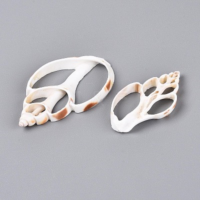 Natural Shell Big Pendants BSHE-T015-19-1
