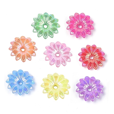 Opaque AS Plastic Bead Caps MACR-S365-05-1