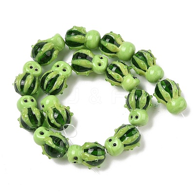 Handmade Lampwork Beads LAMP-R001-04A-1
