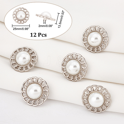 Alloy Shank Buttons FIND-NB0003-72P-1