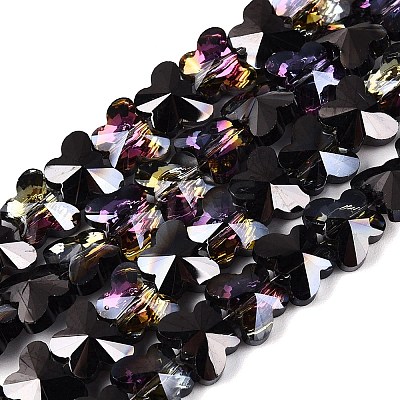 Electroplate Glass Beads Strands EGLA-Q135-04A-A03-1