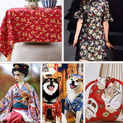Cotton Fabric DIY-WH0671-216B-02-1