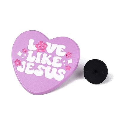 Love Like Jesus Enamel Pins JEWB-I053-03-1