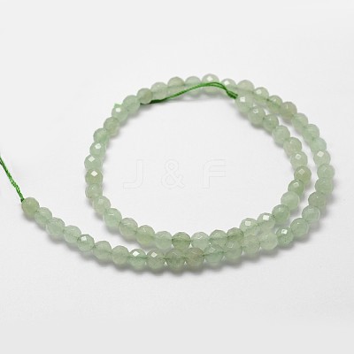Natural Green Aventurine Beads Strands G-D840-29-6mm-1