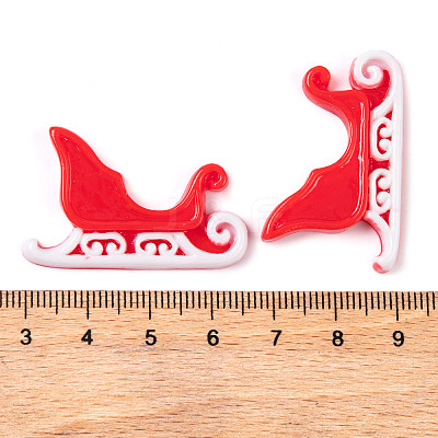Christmas Decorations Theme Opaque Resin Decoden Cabochons RESI-Z026-01E-1