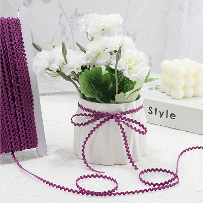 40M Polyester Wavy Fringe Trim Ribbon OCOR-GF0004-39J-1
