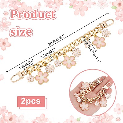 Aluminum Curb Chains Bag Extender Chains AJEW-PH01576-1