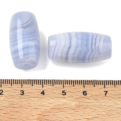 Natural Blue Lace Agate Beads GG-CBA6BAC-D07-1