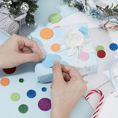 EVA Plastic Self-Adhesive Foam Stickers DIY-WH0656-76-1
