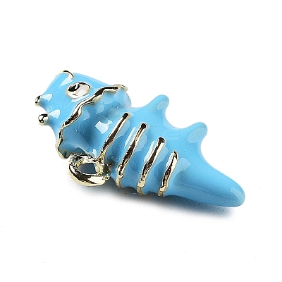 Alloy Enamel Pendants ENAM-H043-01G-03-1