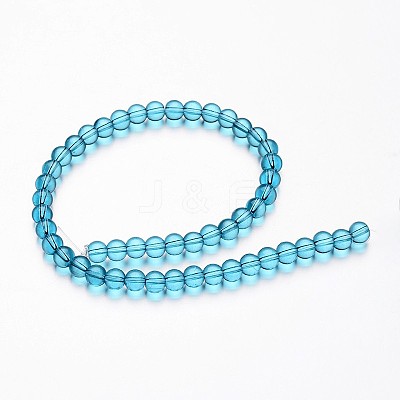 Glass Round Bead Strands X-GLAA-I028-8mm-08-1