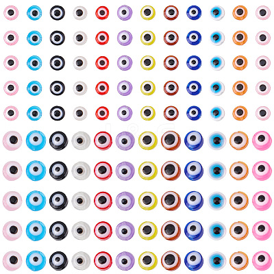 860Pcs 23 Colors Resin Beads RESI-SP0001-60-1
