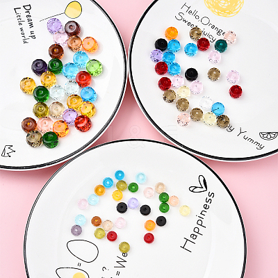 30Pcs Transparent K9 Glass Beads GLAA-YW0004-16A-1