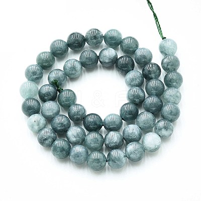 Natural Quartz Beads Strands X-G-N355-8mm-39-1