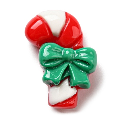 Christmas Opaque Resin Cabochons LS-RESI-K027-21D-1