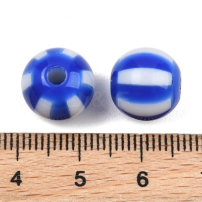 Opaque Acrylic Beads OACR-D314-07F-1