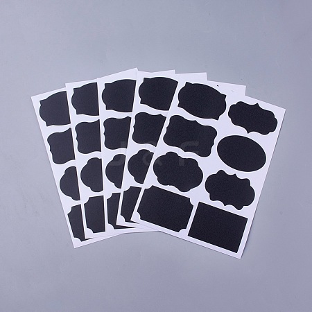 Waterproof Chalkboard Sticker Labels DIY-WH0143-39-1