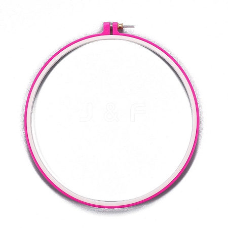 Plastic Embroidery Hoops PW-WG38945-05-1