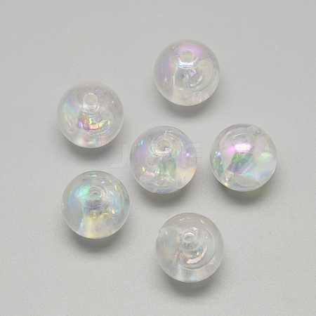 Imitation Jelly Acrylic Beads X-MACR-Q169-71B-1
