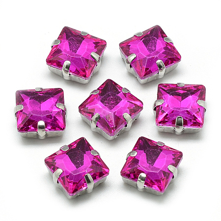Sew on Rhinestone RGLA-T037-12x12mm-10-1