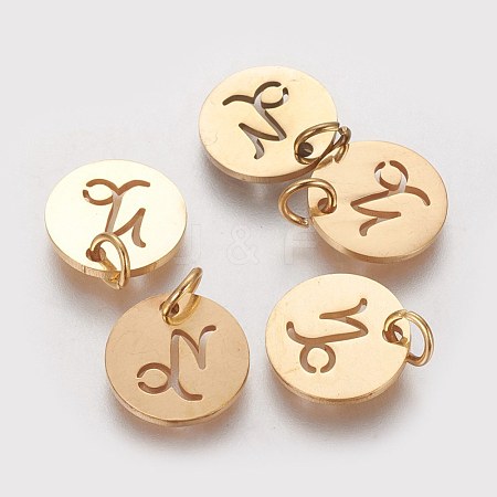 Ion Plating(IP) 304 Stainless Steel Pendants A-STAS-Q201-T445-10G-1